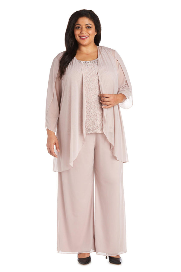 Formal Plus Size Jacket Pant Suit Suit R&M Richards 2439W