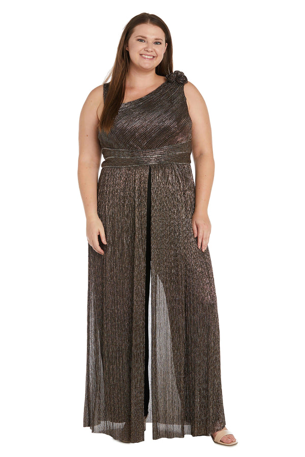 Formal Plus Size Jumpsuit Formal R&M Richards 9628W