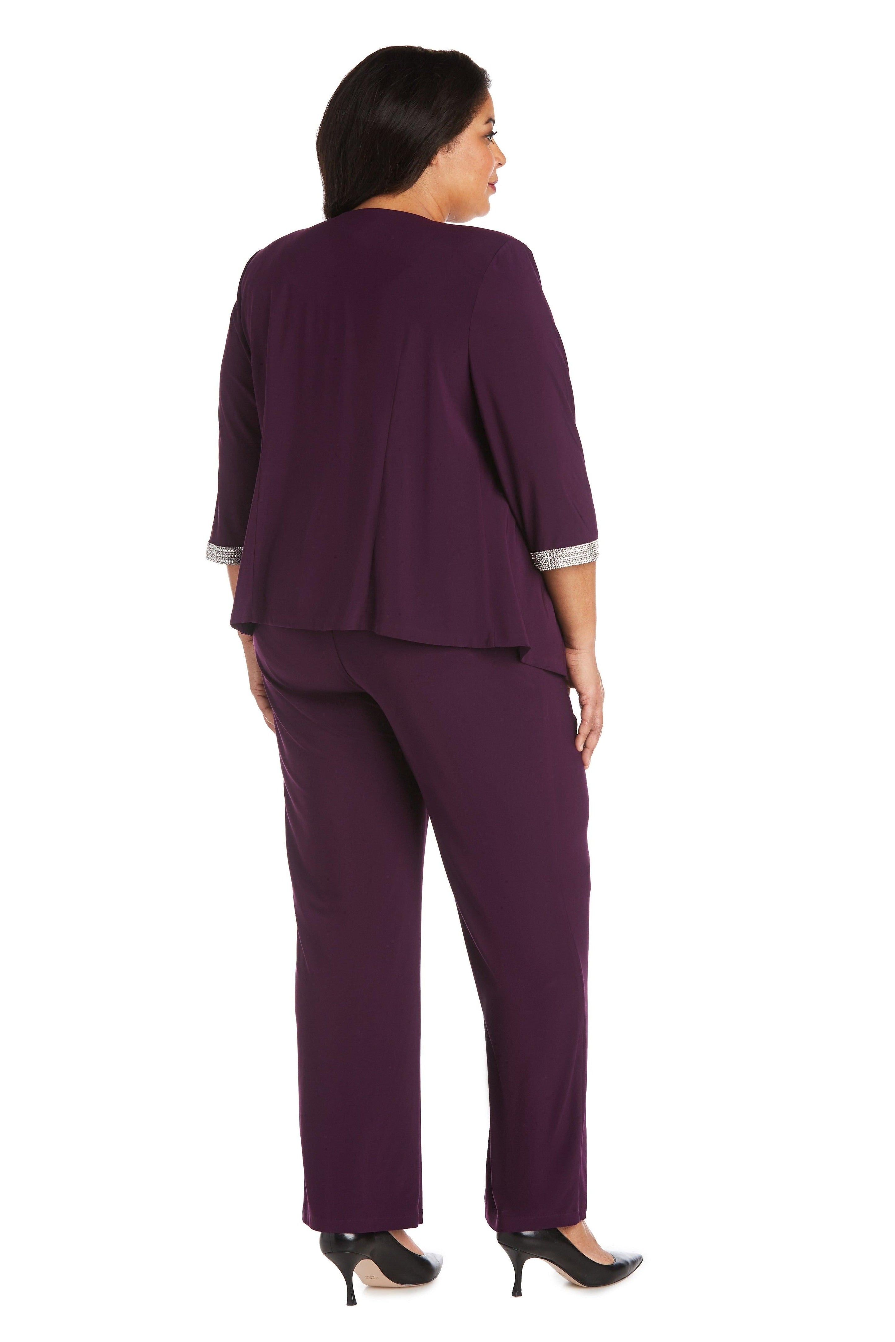 Navy R&M Richards 7449W Formal Plus Size Pansuit for $29.99 – The Dress ...