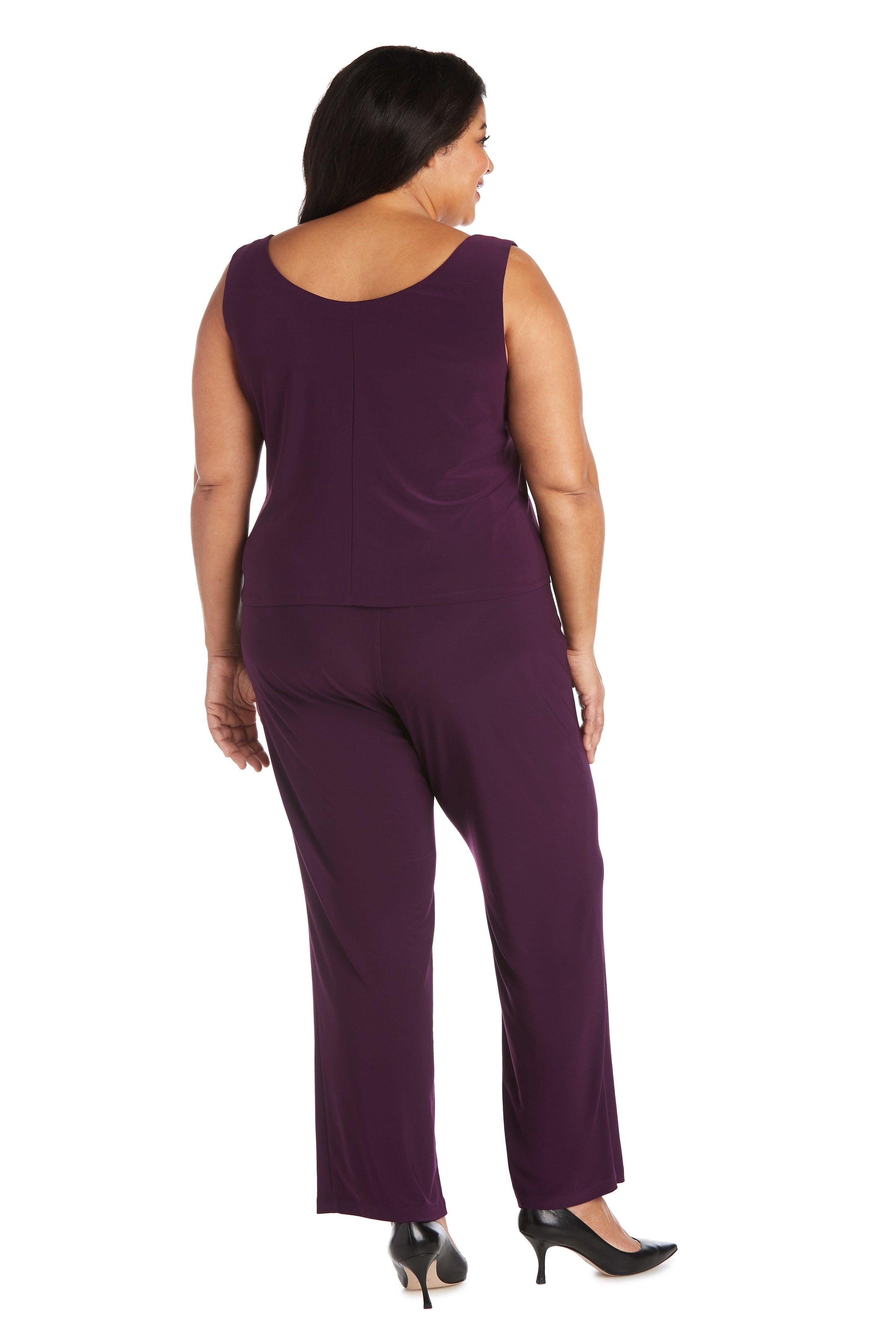 Navy R&M Richards 7449W Formal Plus Size Pansuit for $29.99 – The Dress ...
