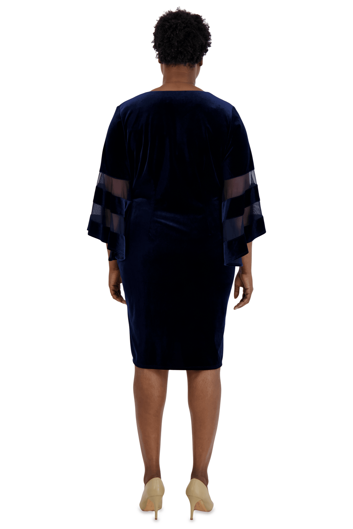R&M Richards 5471W Formal Short Plus Size Dress