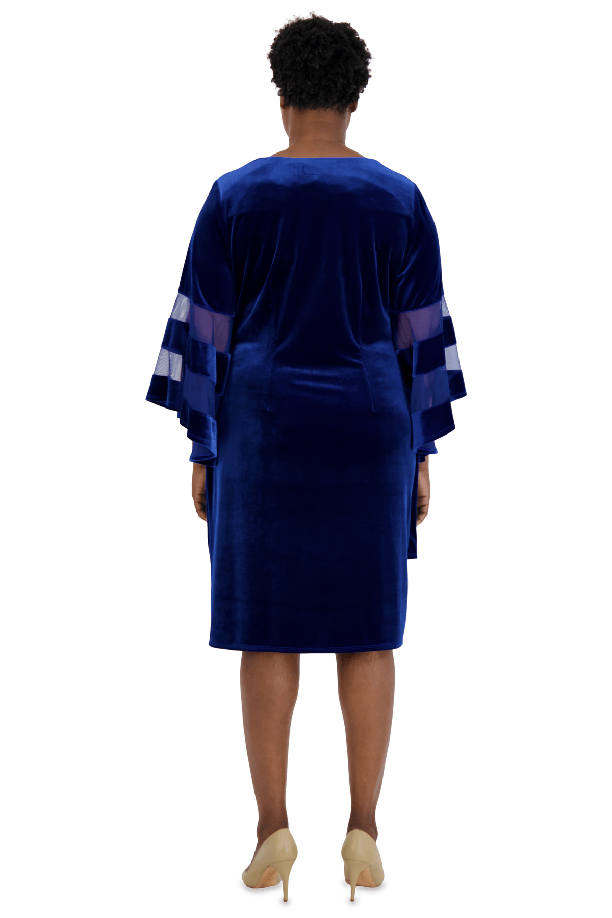 R&M Richards 5471W Formal Short Plus Size Dress
