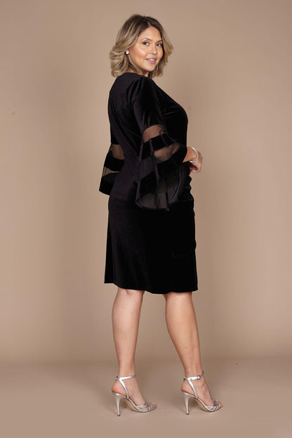 R&M Richards Formal Short Plus Size Dress 5471W - The Dress Outlet