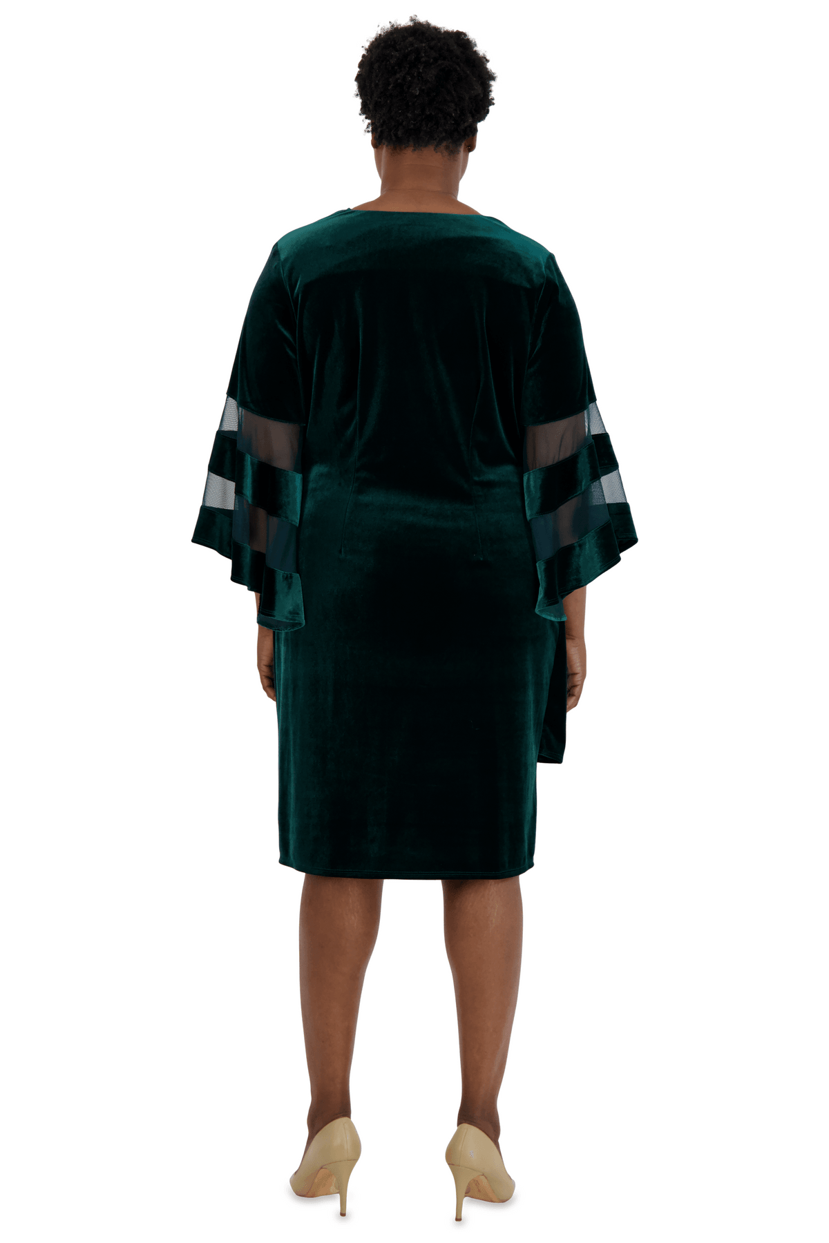 R&M Richards 5471W Formal Short Plus Size Dress