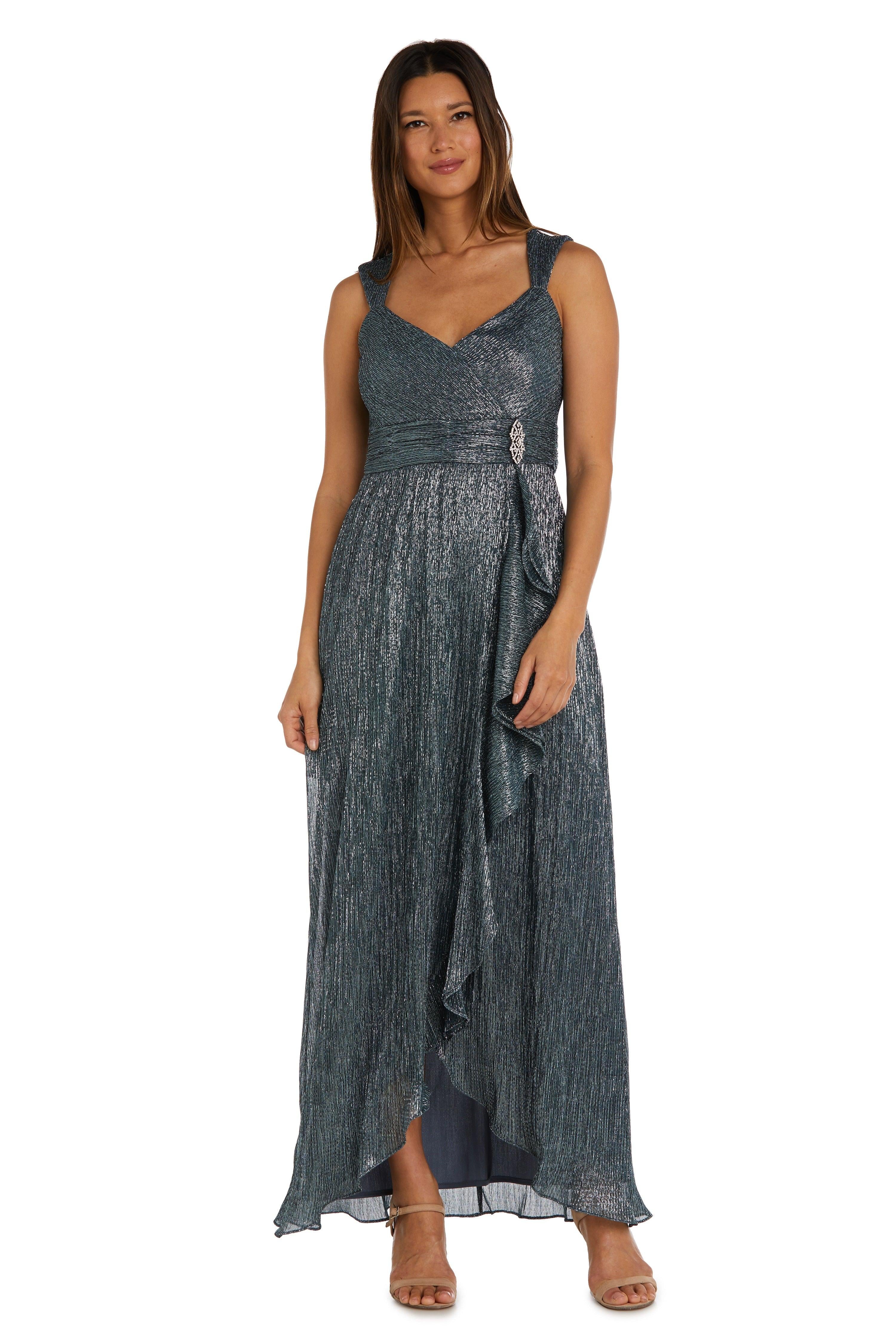 R&M Richards High Low Formal Petite Dress 9579P - The Dress Outlet