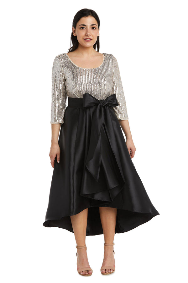 Sequins Petite Dress High Low R&M Richards 7411P
