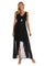 R&M Richards High Low Sleeveless Chiffon Dress 9714 - The Dress Outlet