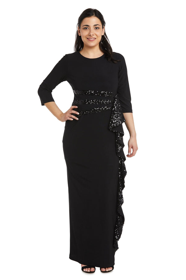 Long Formal Dress Petite R&M Richards 3780P