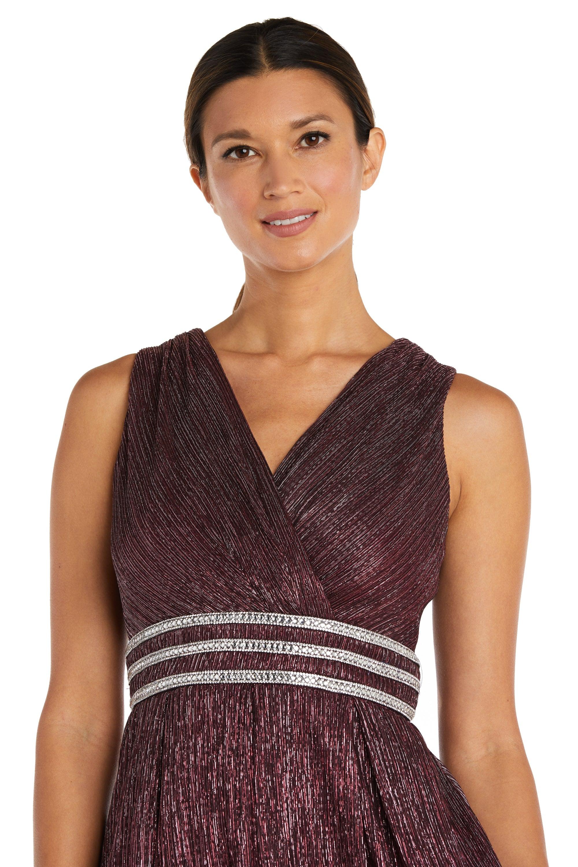 Mother of the Bride Dresses Long Formal Petite Dress Merlot