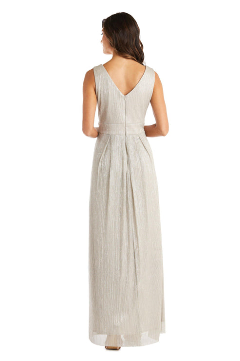 Champagne R&M Richards 7068P Long Formal Petite Dress for $93.99 – The ...