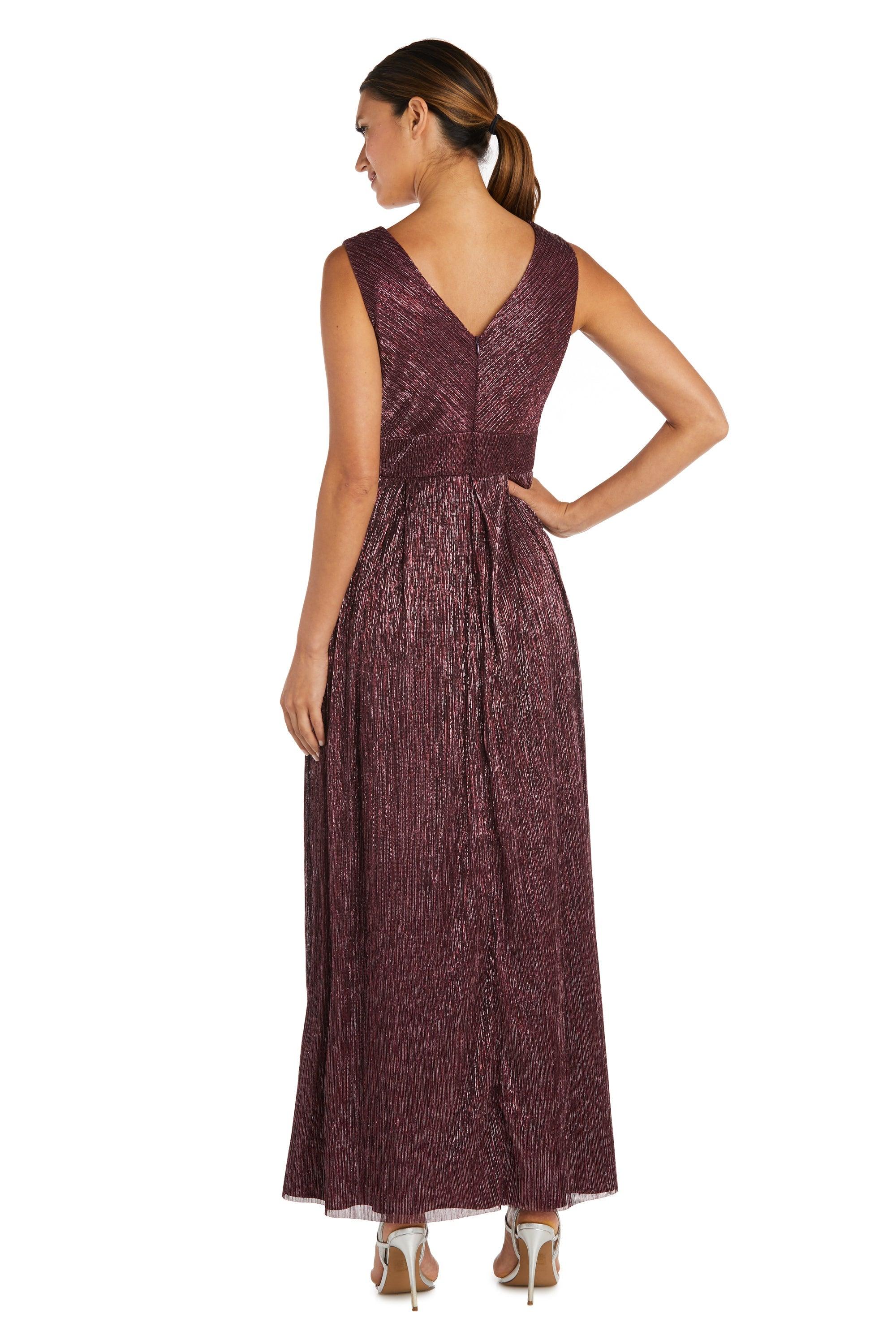 Mother of the Bride Dresses Long Formal Petite Dress Merlot
