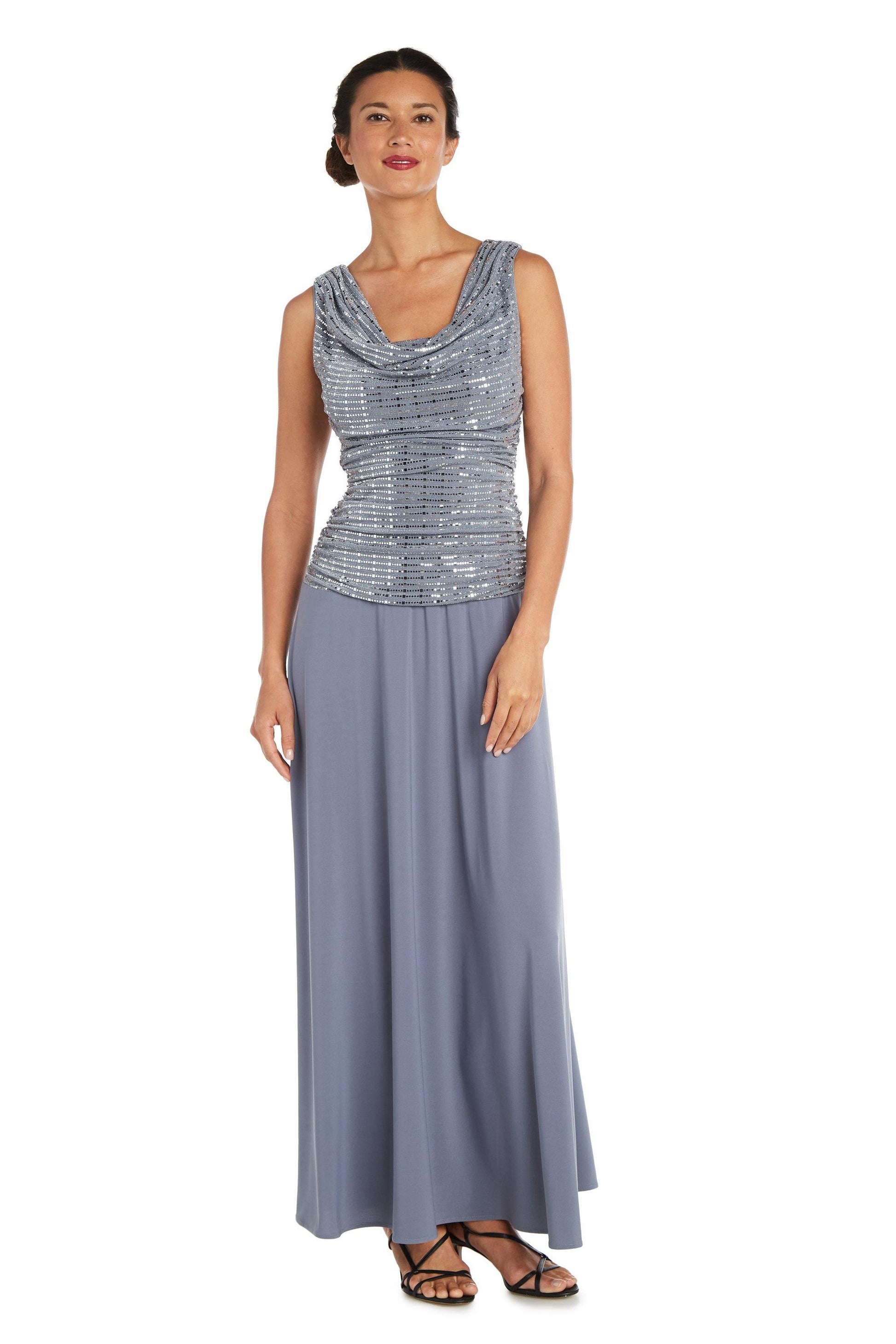 R&M Richards 9159P Long Formal Petite Dress