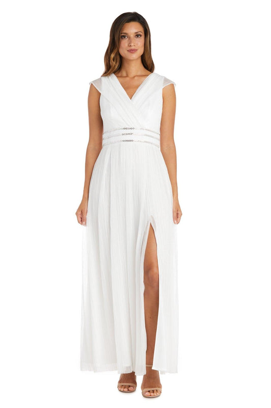 R&M Richards Long Formal Petite Dress 9466P - The Dress Outlet