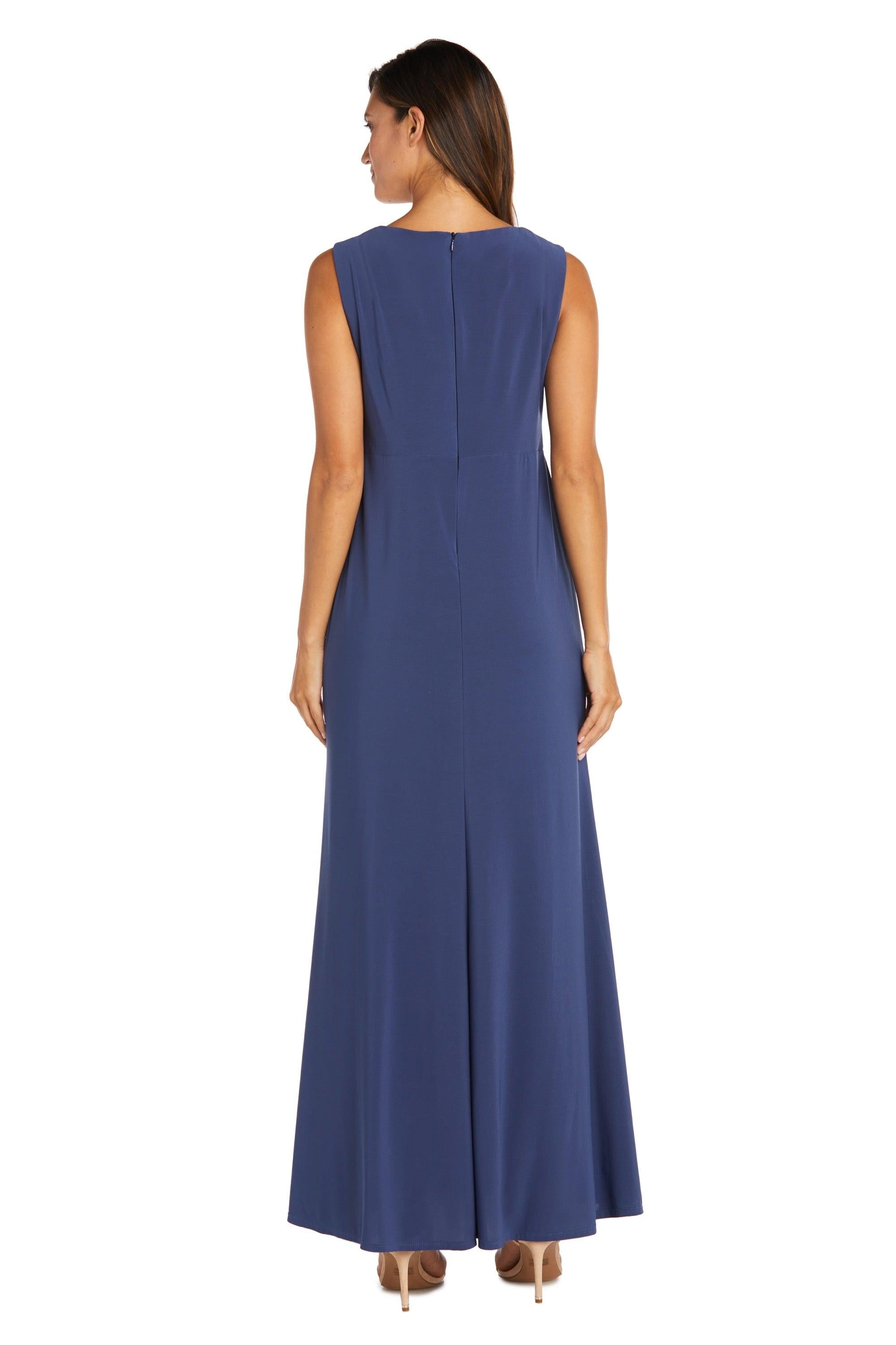 R&M Richards Long Formal Petite Jacket Dress 3785P - The Dress Outlet