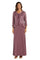 R&M Richards Long Formal Petite Jacket Dress 3785P - The Dress Outlet