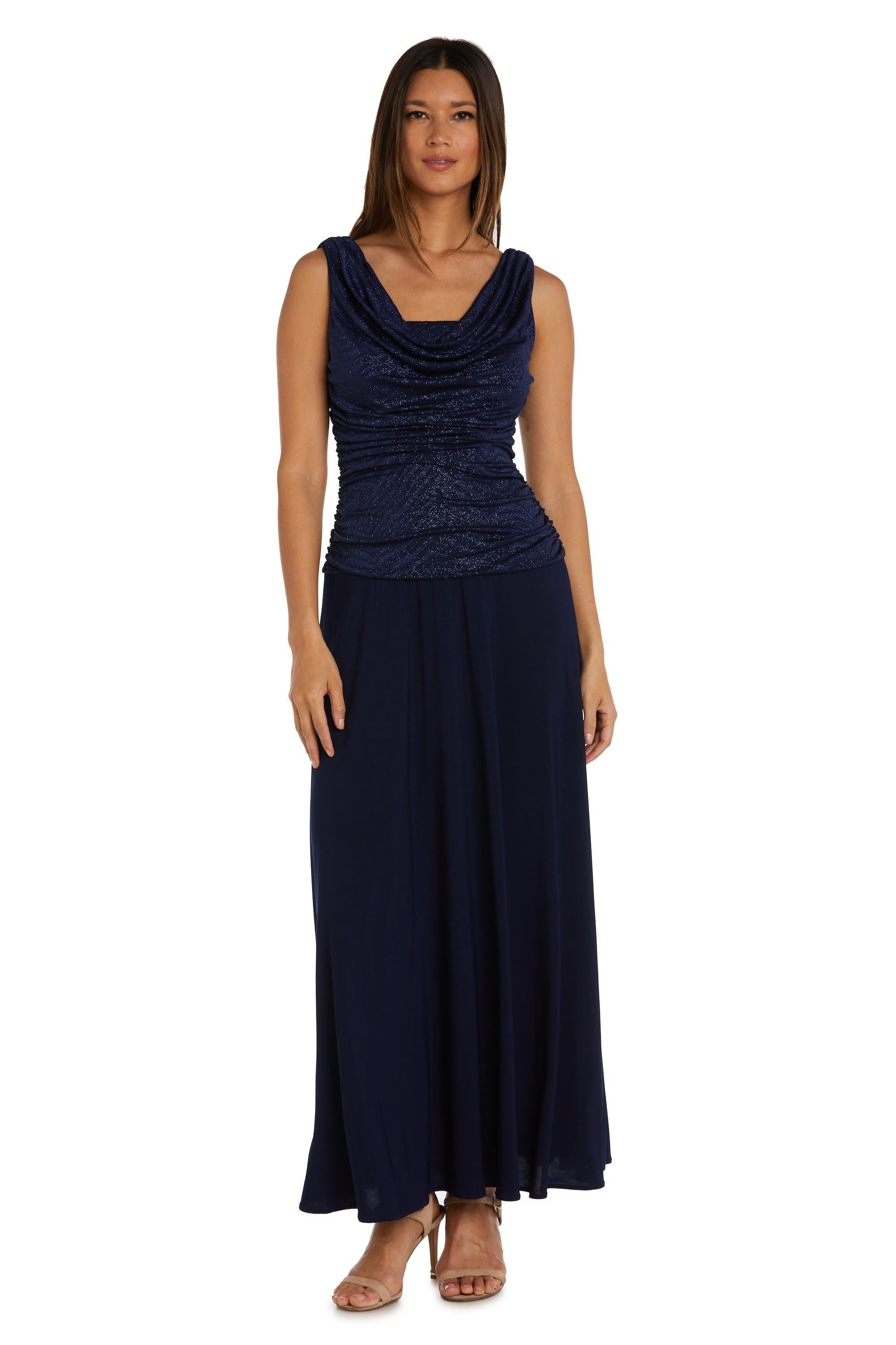R&M Richards Long Formal Petite Maxi Dress 3629P - The Dress Outlet