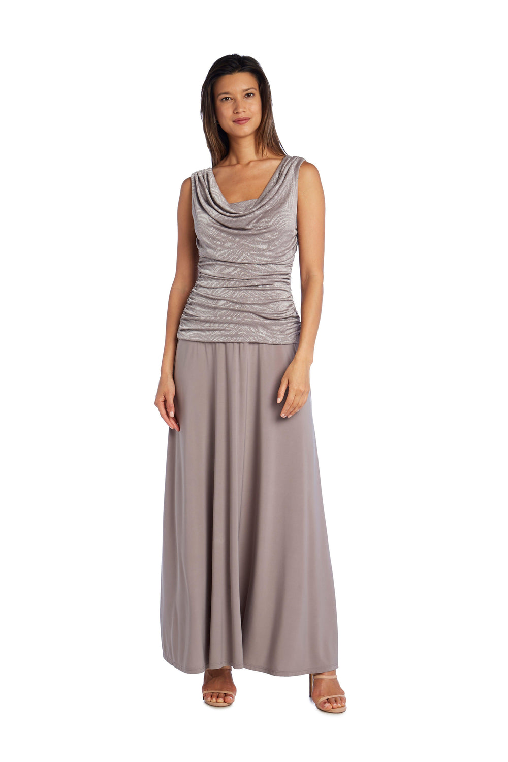 R&M Richards Long Formal Petite Maxi Dress 3629P - The Dress Outlet
