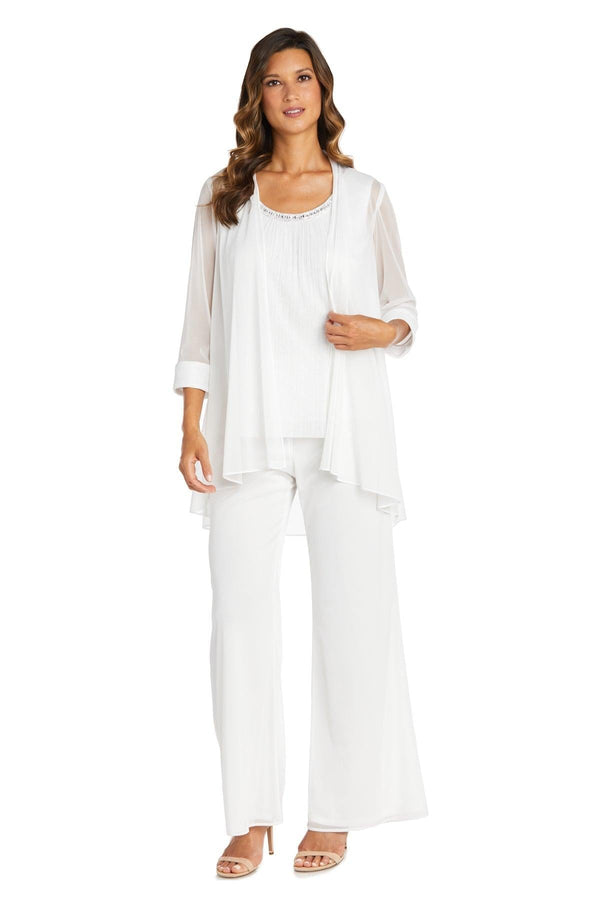 Long Formal Pant Suit Petite R&M Richards 2593P