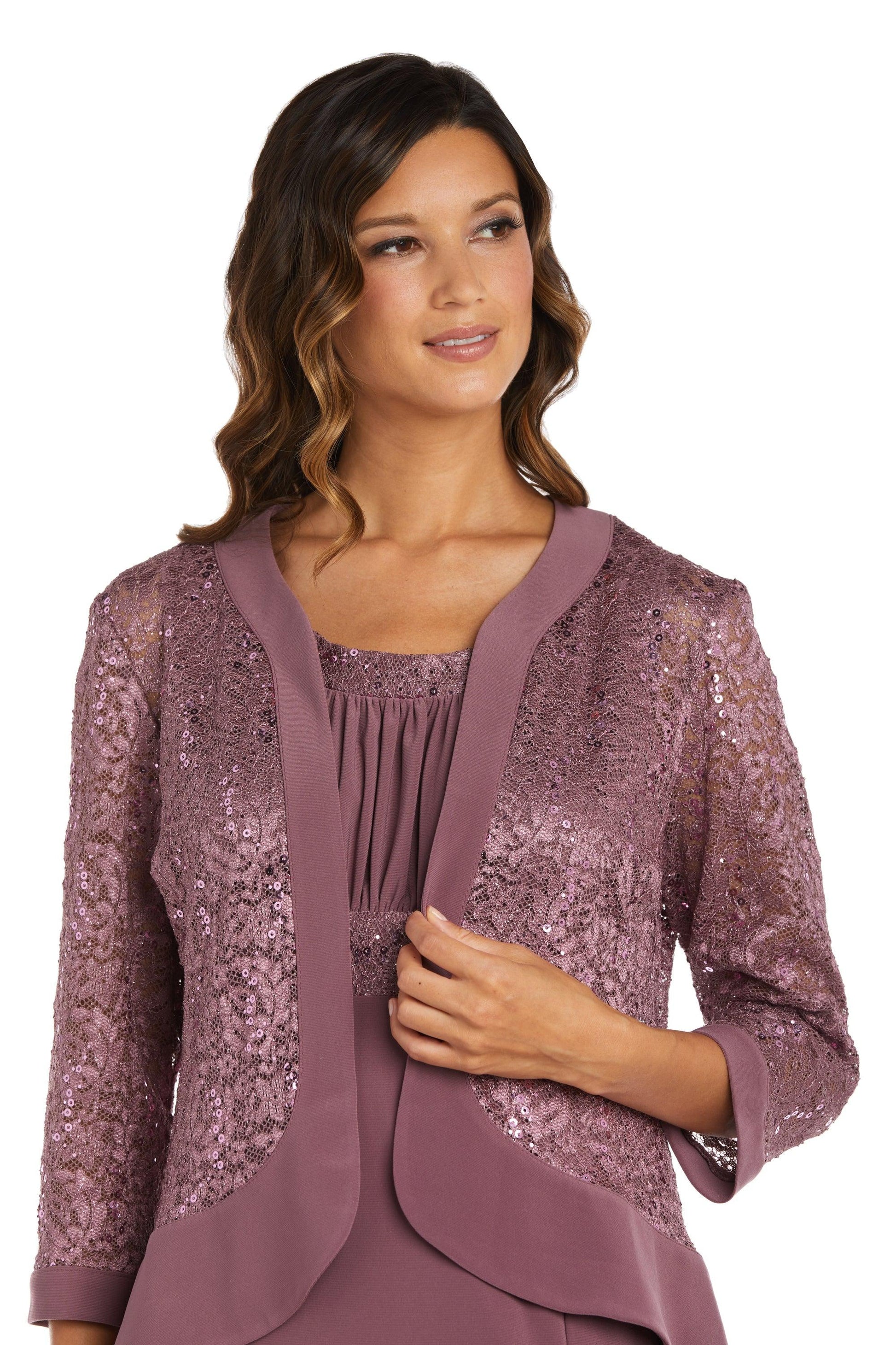 R&M Richards 3785 Long Mother Of The Bride Dress