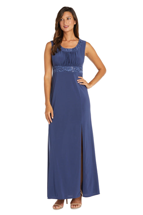 Denim R&M Richards 3785 Long Mother Of The Bride Dress for $80.99 – The ...