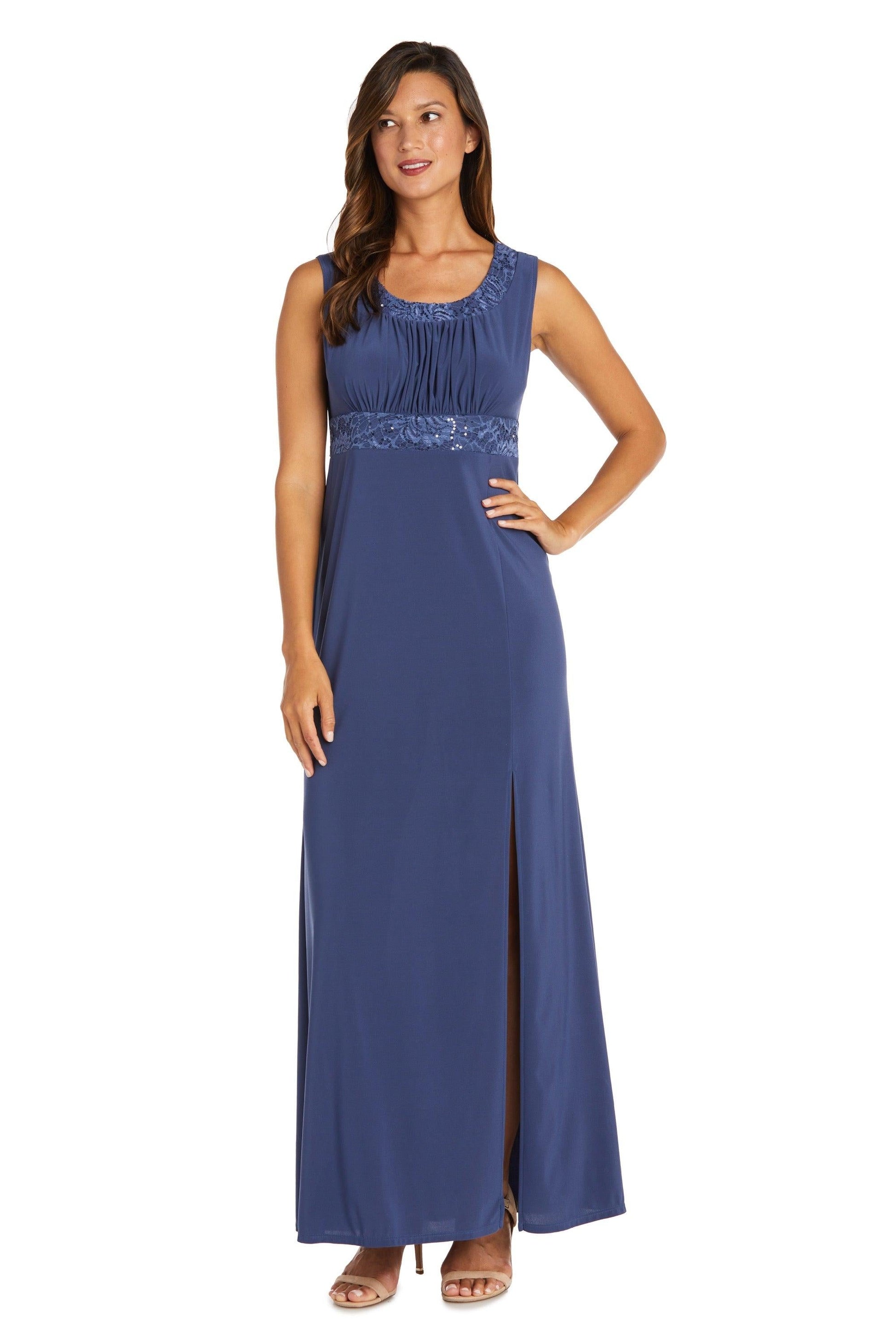 R&M Richards 3785 Long Mother Of The Bride Dress