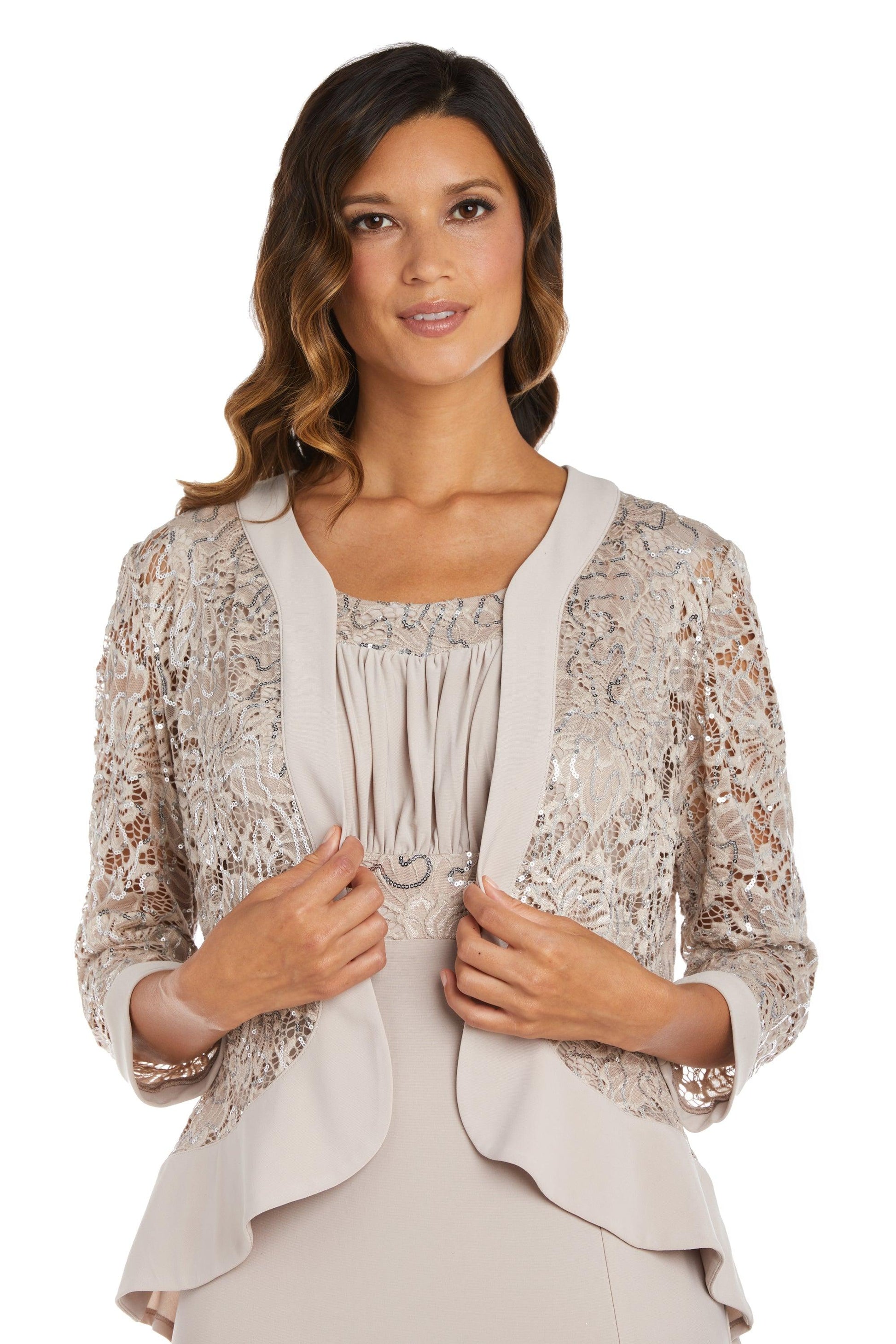 R&M Richards 3785 Long Mother Of The Bride Dress