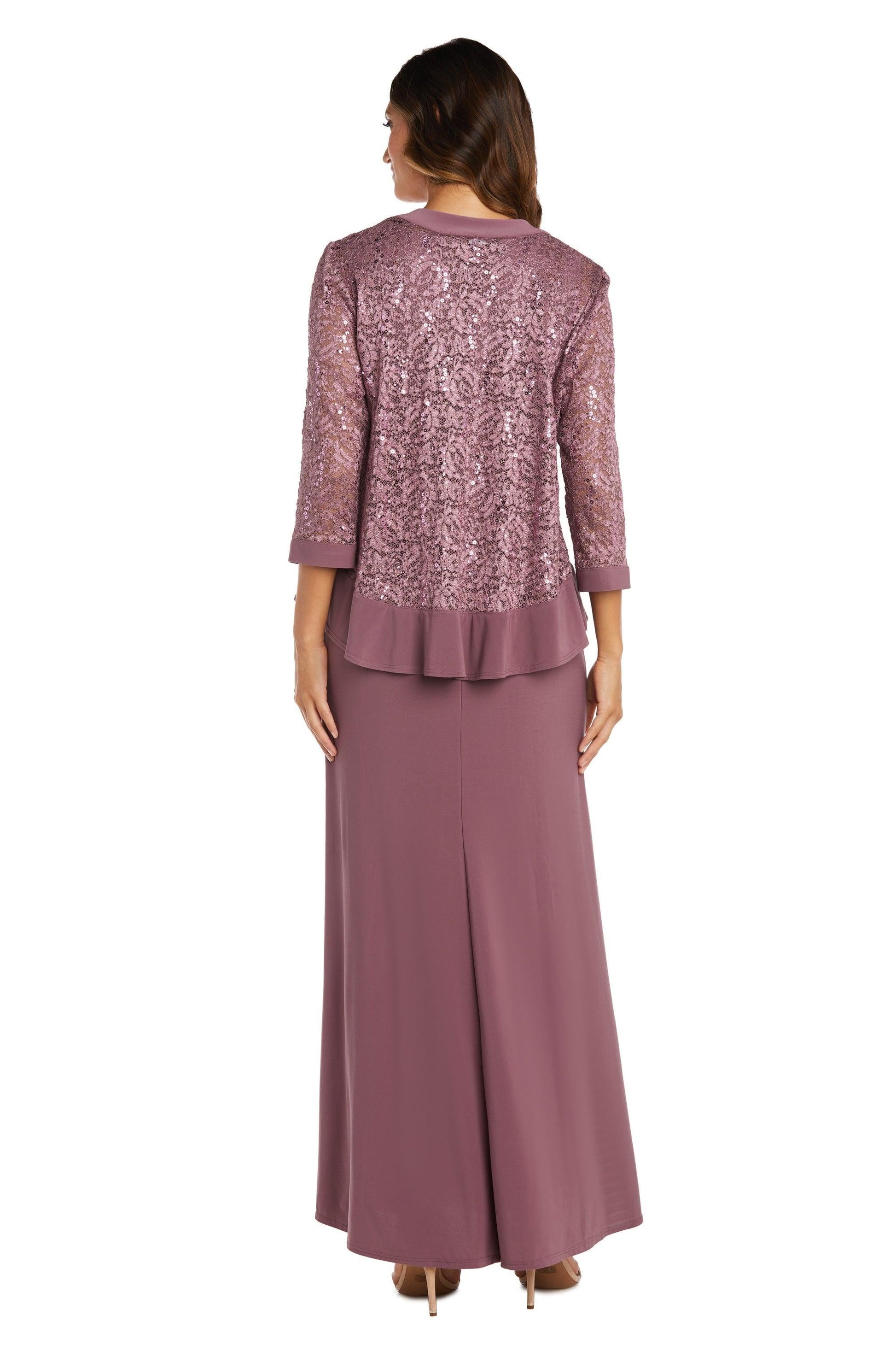 R&M Richards 3785 Long Mother Of The Bride Dress
