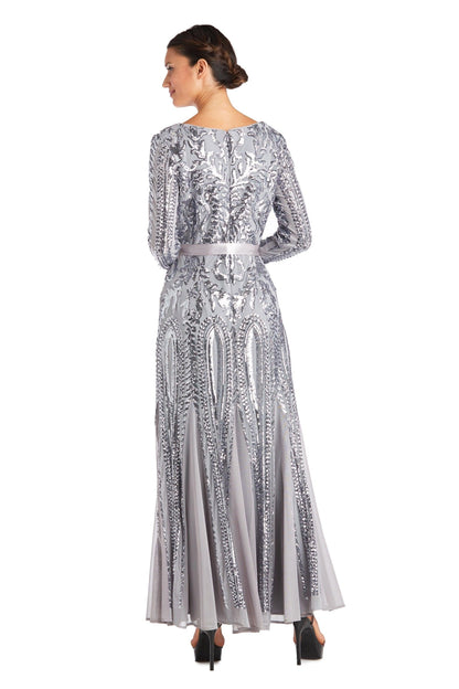 R&M Richards Long Mother of the Bride Dress 5623 - The Dress Outlet