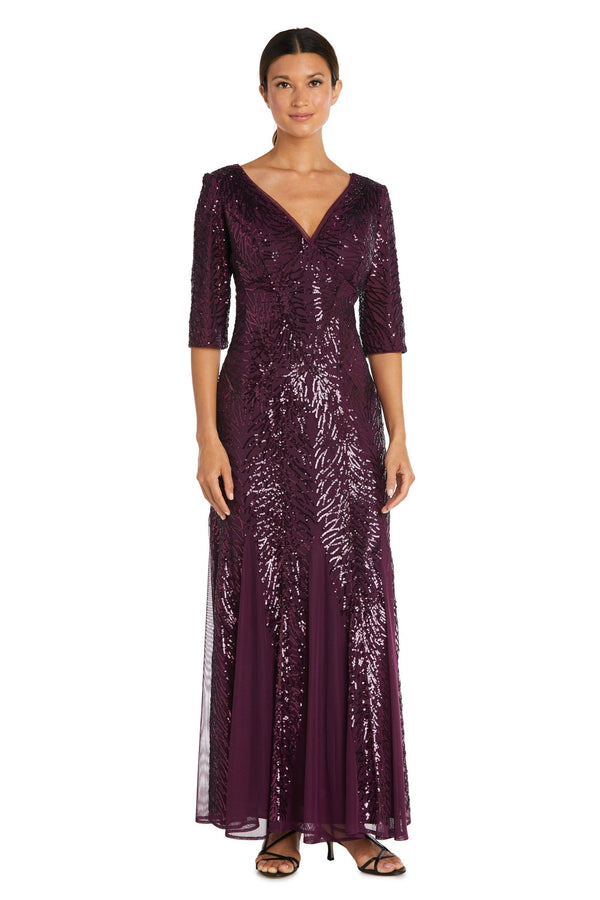 Mother Of The Bride Long Dress Long Length R&M Richards 7565