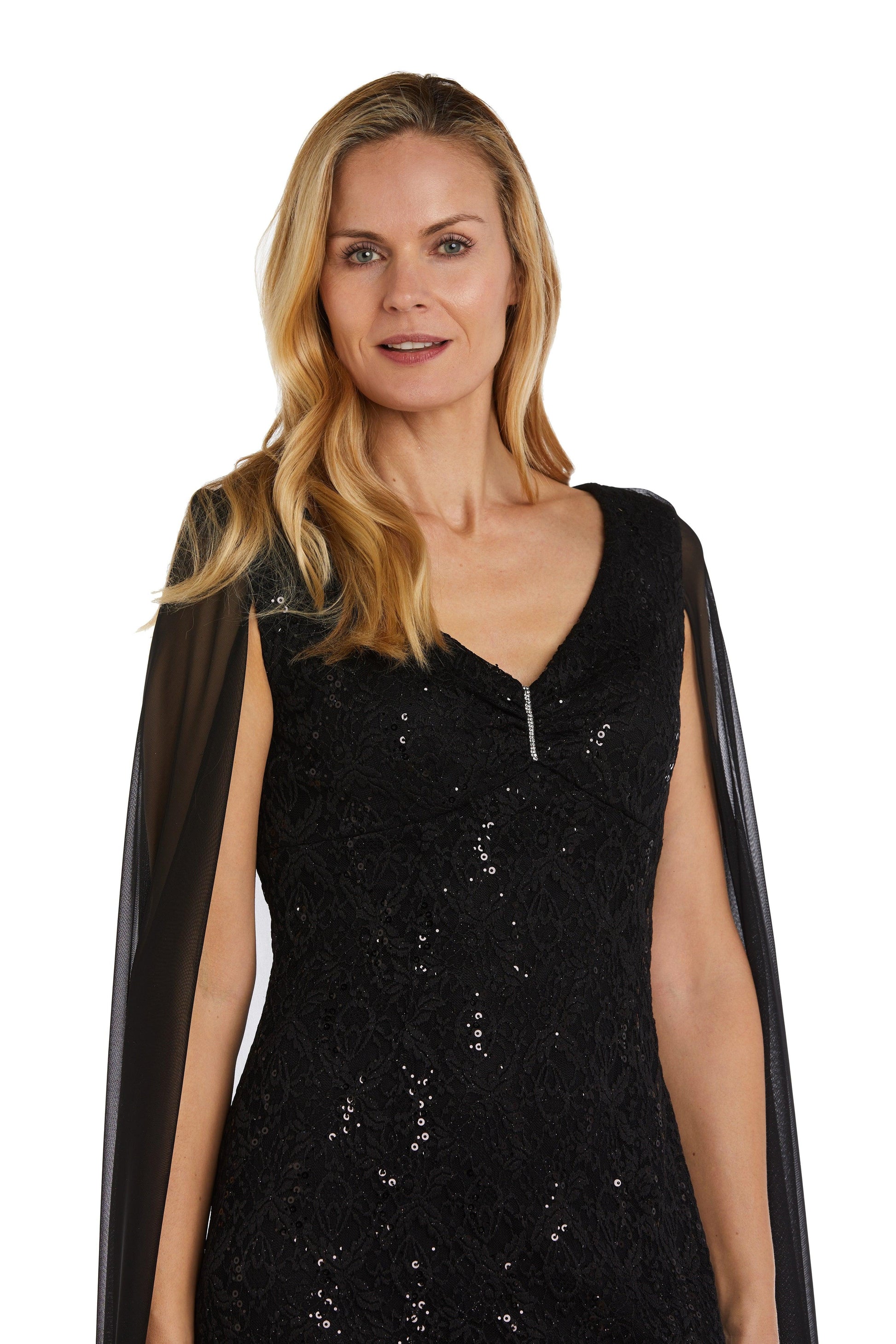 R&M Richards 9663 Long Mother Of The Bride Dress