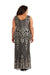 R&M Richards Long Plus Size Formal Dress 3895W - The Dress Outlet