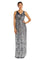 R&M Richards Long Sleeveless Formal Ombre Gown 9131 - The Dress Outlet