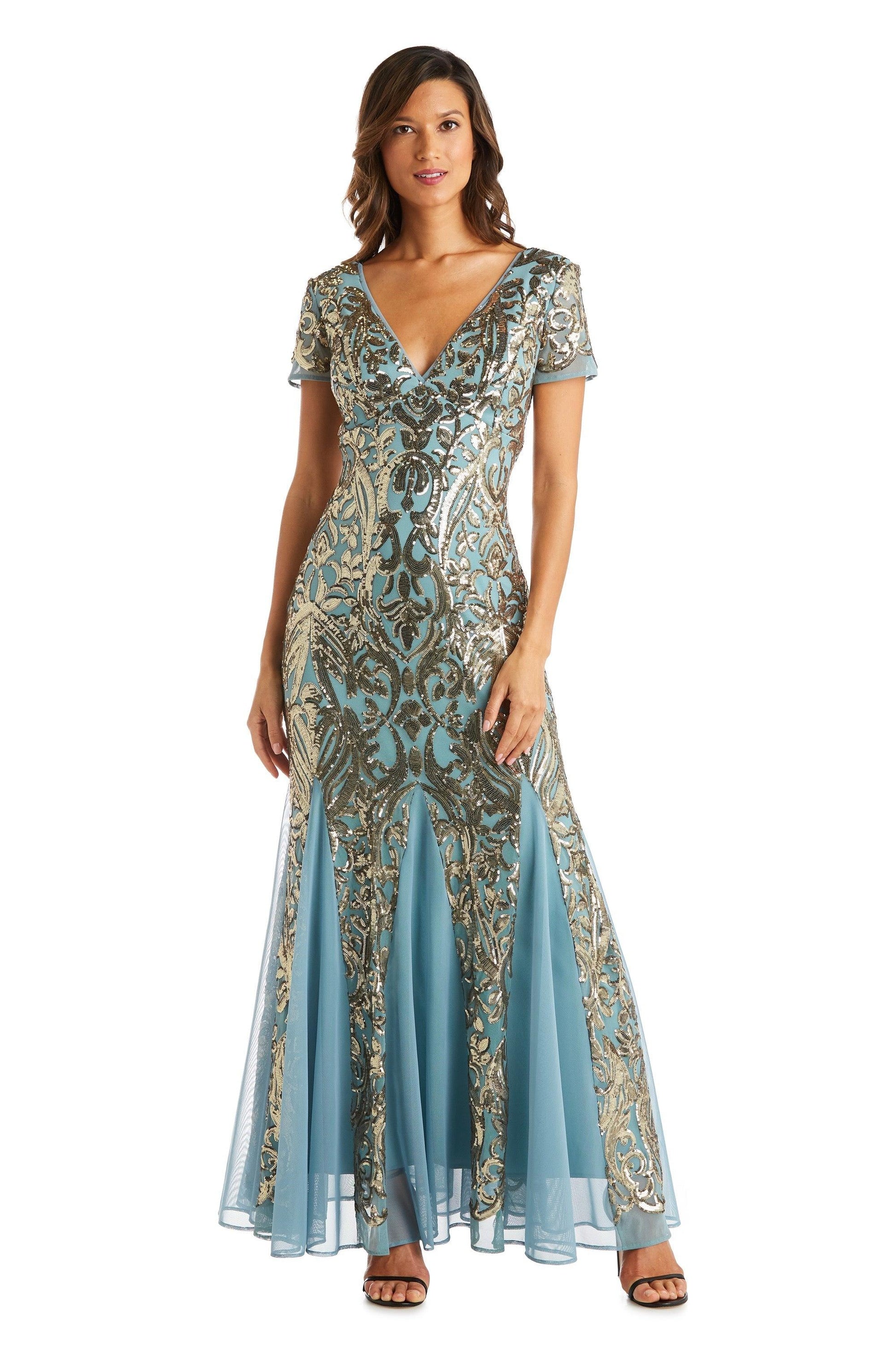 R&M Richards 5515 Mother Of The Bride Long Dress