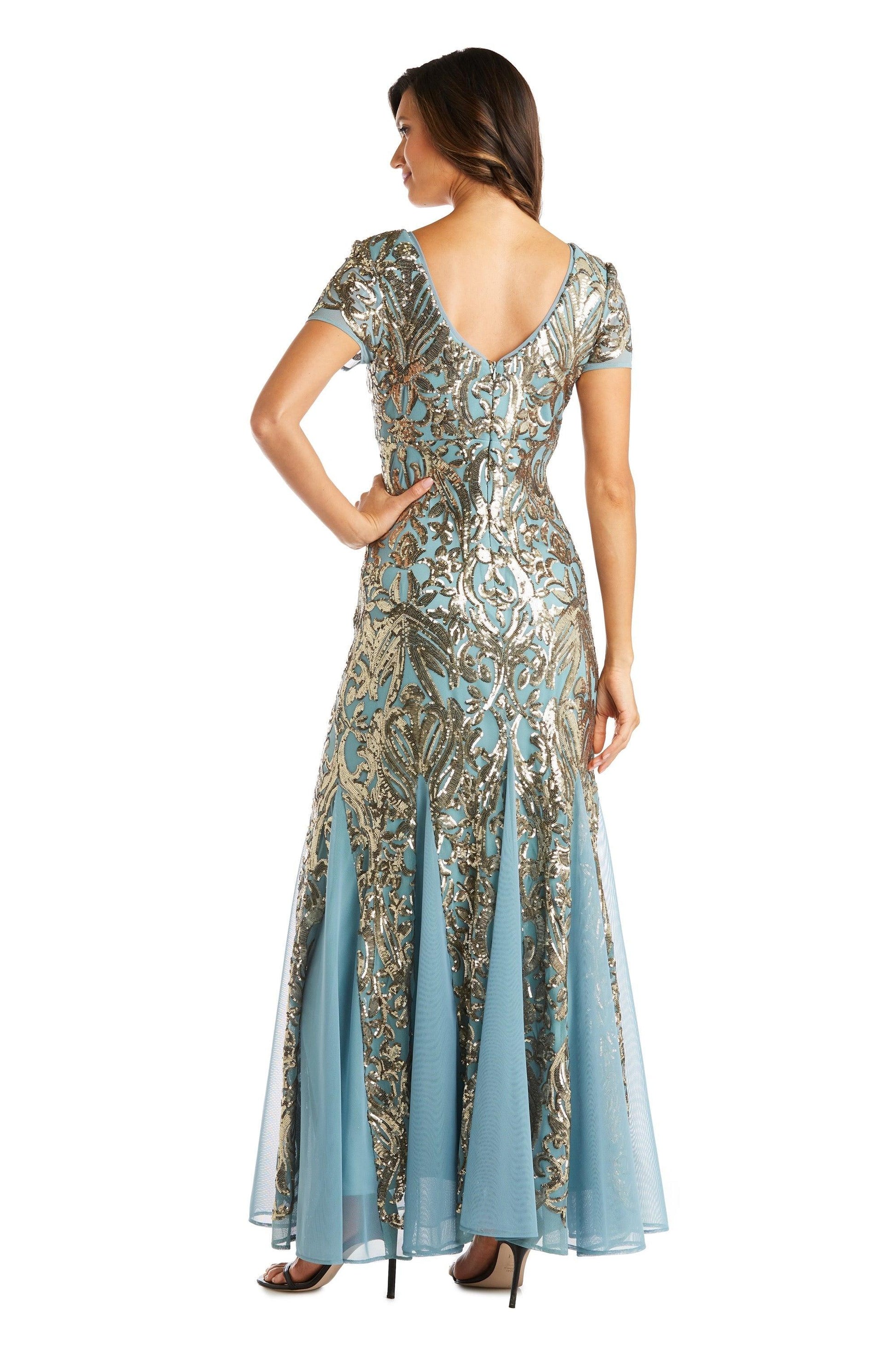 R&M Richards 5515 Mother Of The Bride Long Dress
