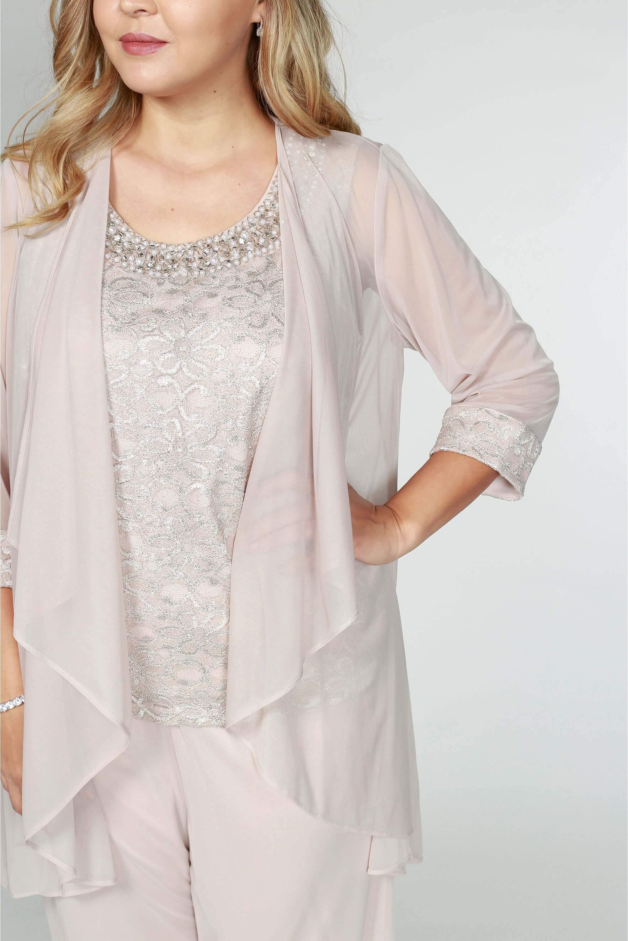 R&M Richards Mother of the Bride Pant Suit Made in USA - The Dress Outlet R&M Richards