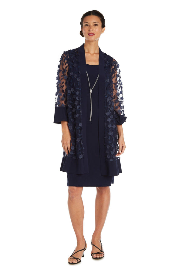 Mother Of The Bride Short Dress Short R&M Richards 2643