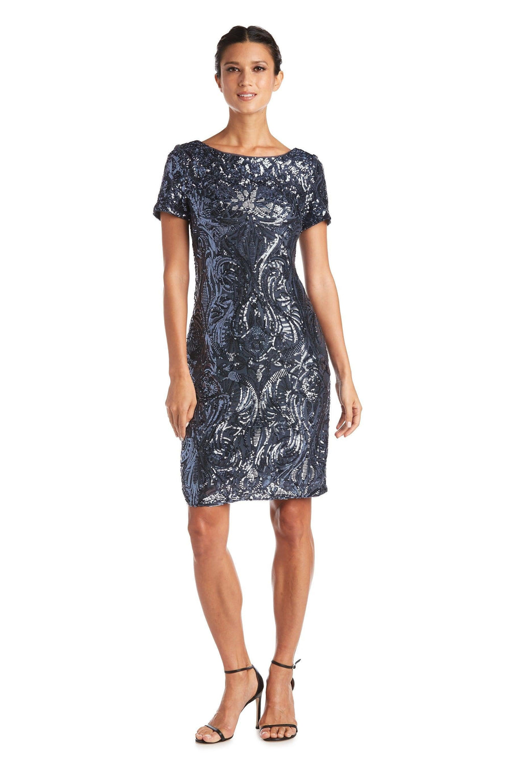 R&M Richards Mother of the Bride Short Dress 5051 - The Dress Outlet