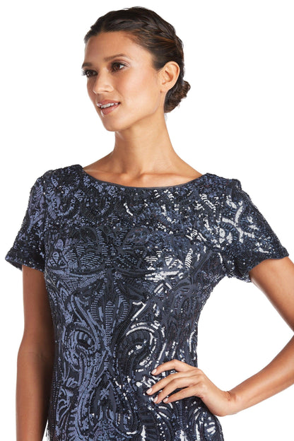 R&M Richards Mother of the Bride Short Dress 5051 - The Dress Outlet