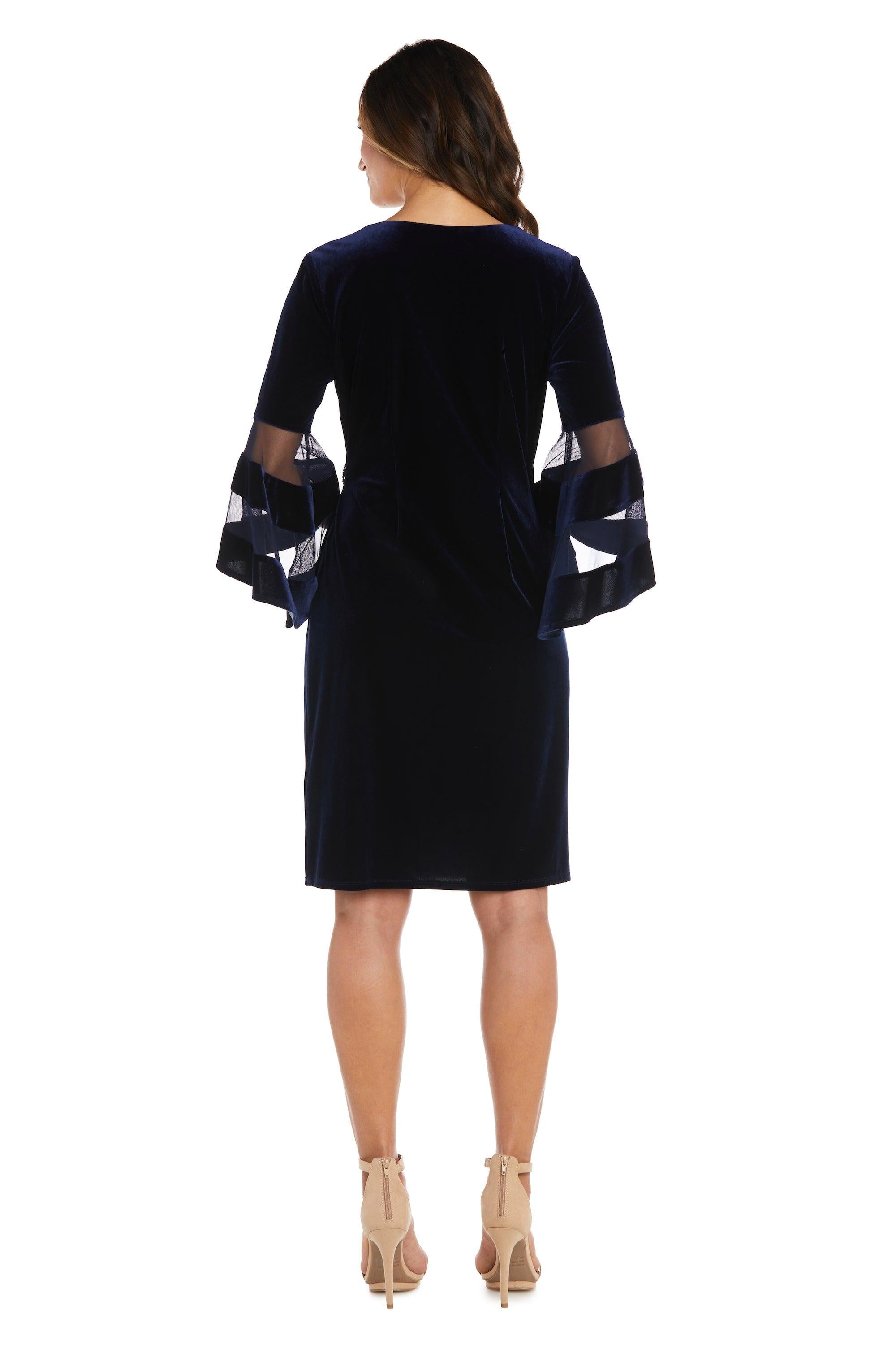 R&M Richards Mother of the Bride Short Dress 5471 - The Dress Outlet