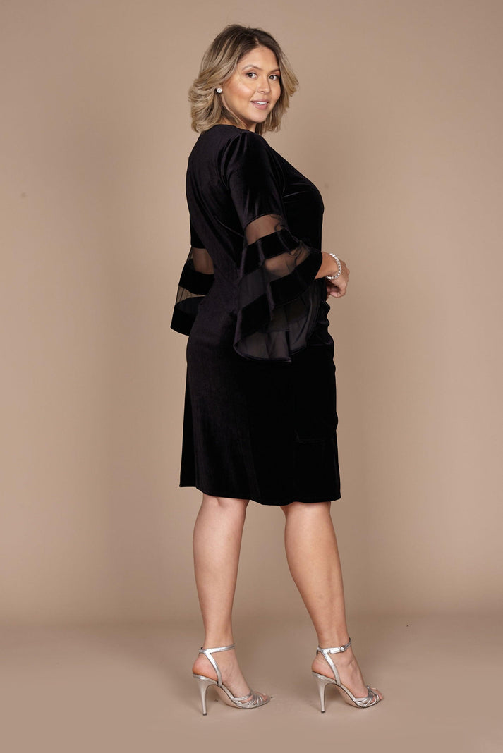 Plum R&M Richards 5471 Mother Of The Bride Short Dress for $69.99 – The ...