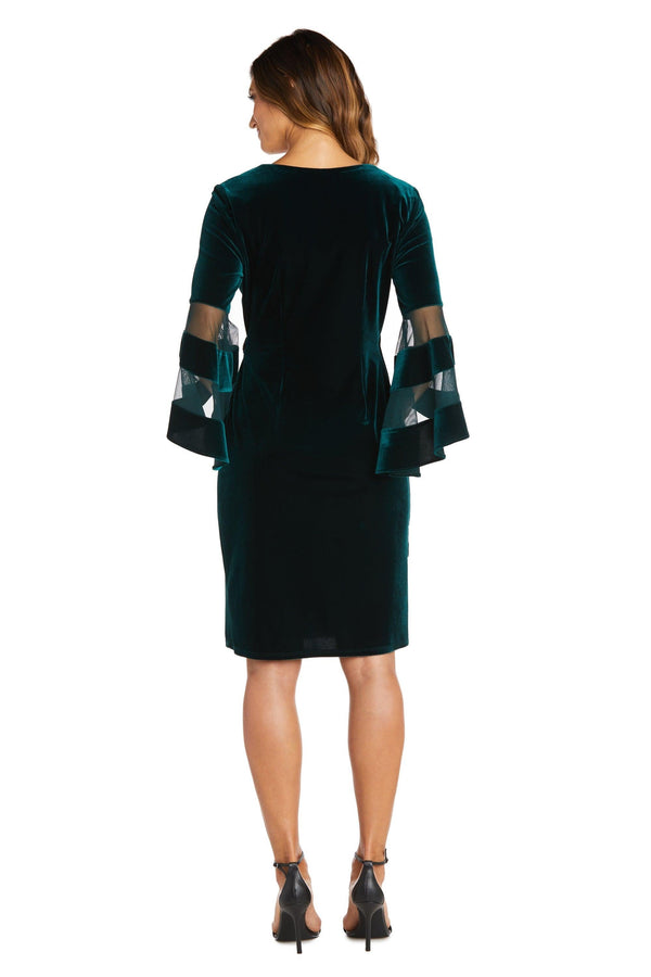 Plum R&M Richards 5471 Mother Of The Bride Short Dress for $69.99 – The ...