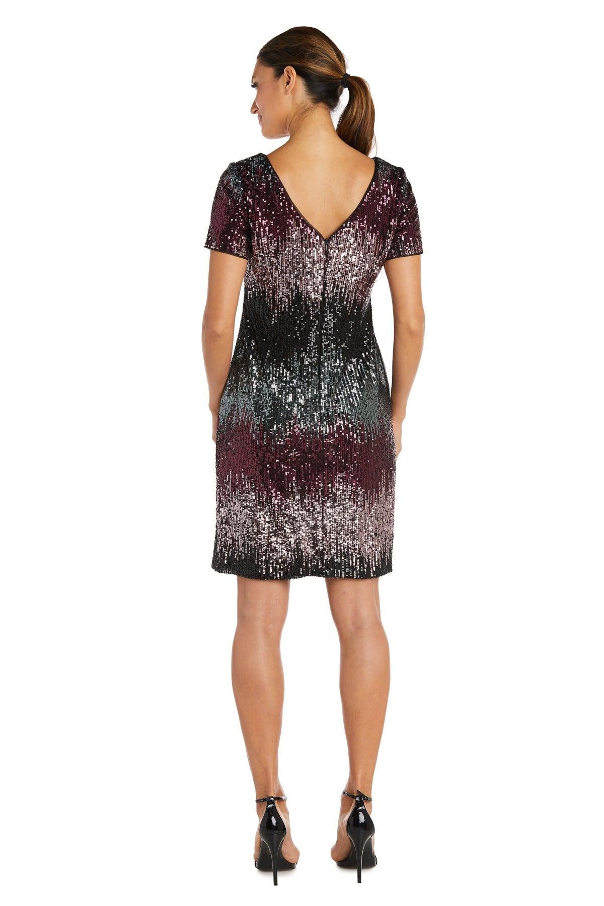 R&M Richards Mother of the Bride Short Dress 7151 - The Dress Outlet