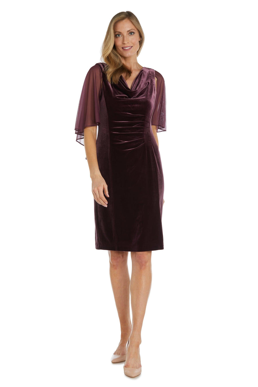 R&M Richards Mother of the Bride Short Dress 7457 - The Dress Outlet