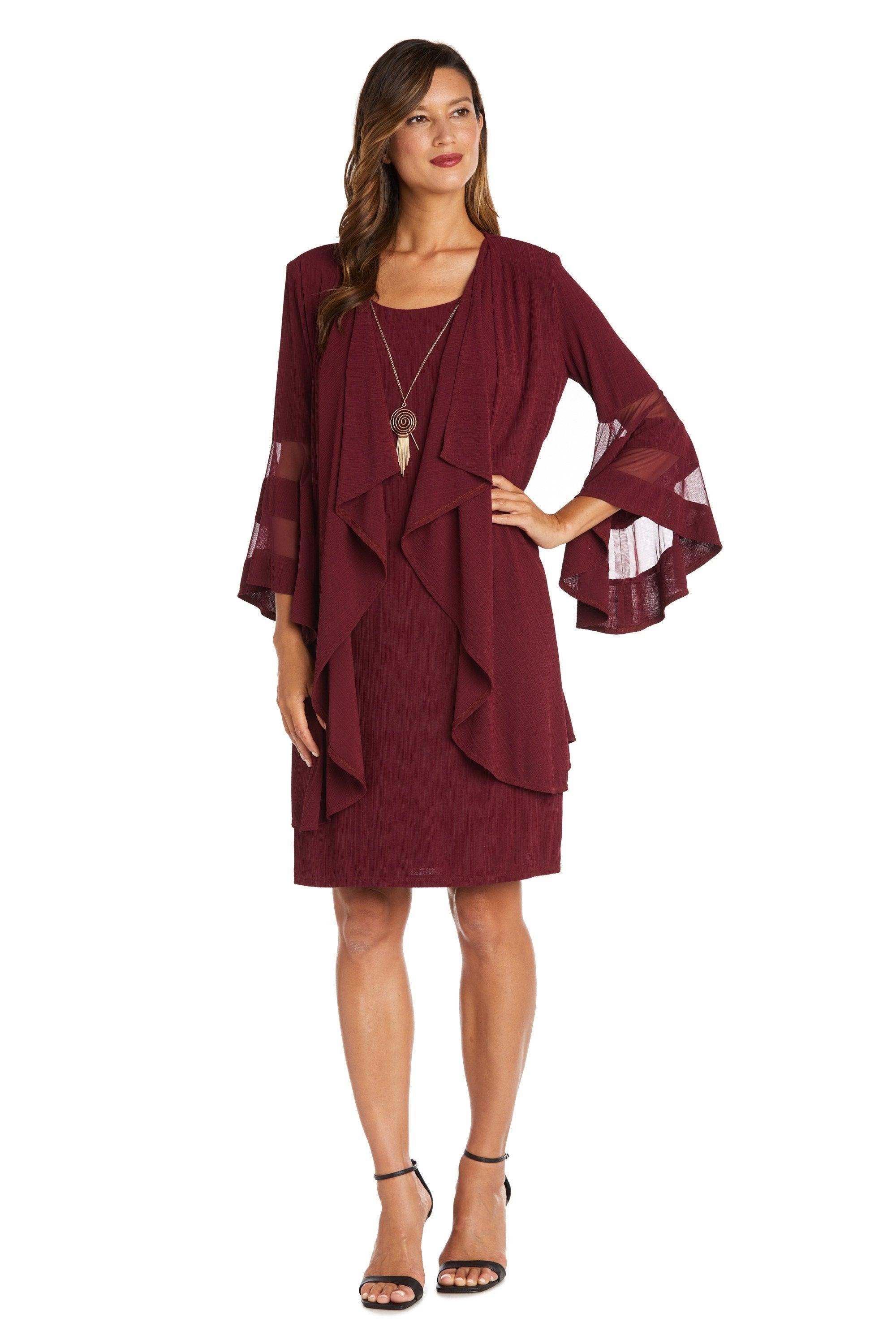 R&M Richards Mother of the Bride Short Dress 7994 - The Dress Outlet
