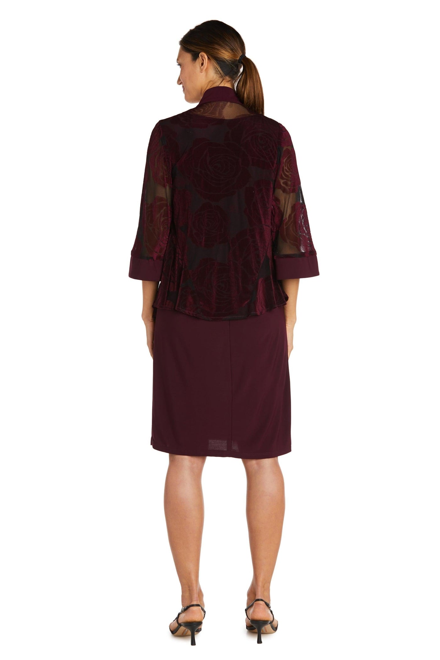 R&M Richards Mother of the Bride Short Dress 7999 - The Dress Outlet