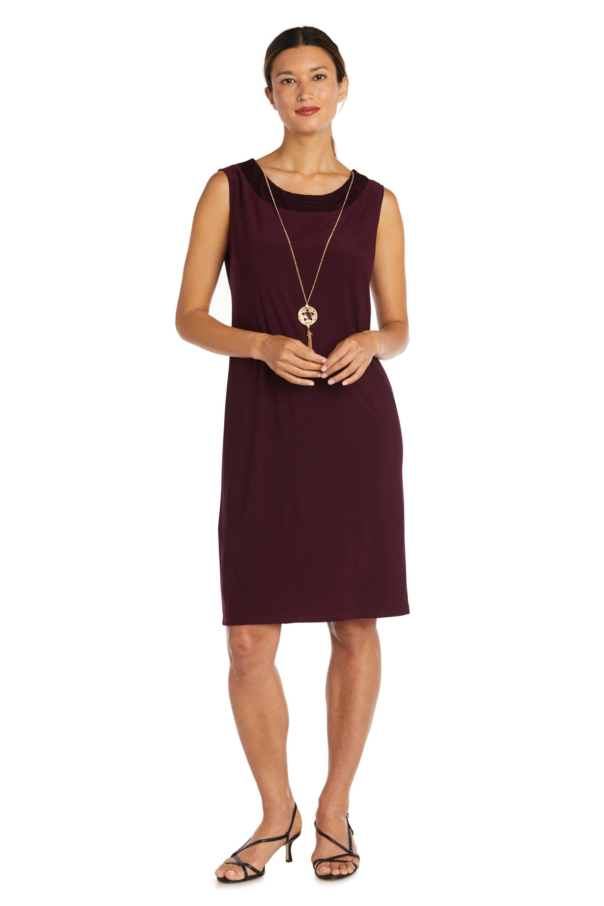 R&M Richards Mother of the Bride Short Dress 7999 - The Dress Outlet