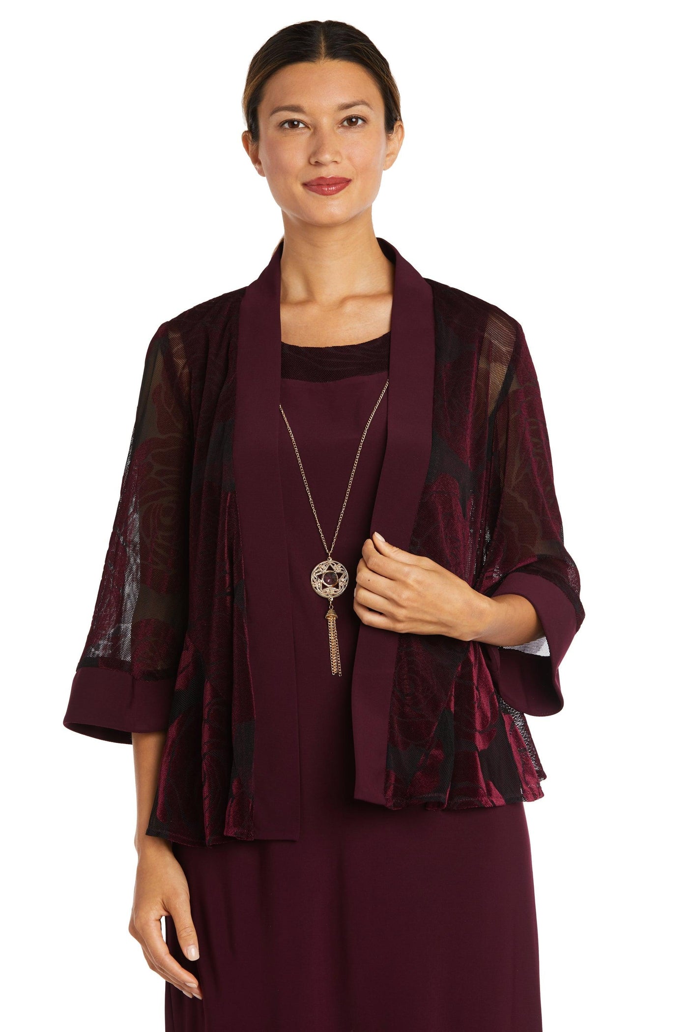 R&M Richards Mother of the Bride Short Dress 7999 - The Dress Outlet