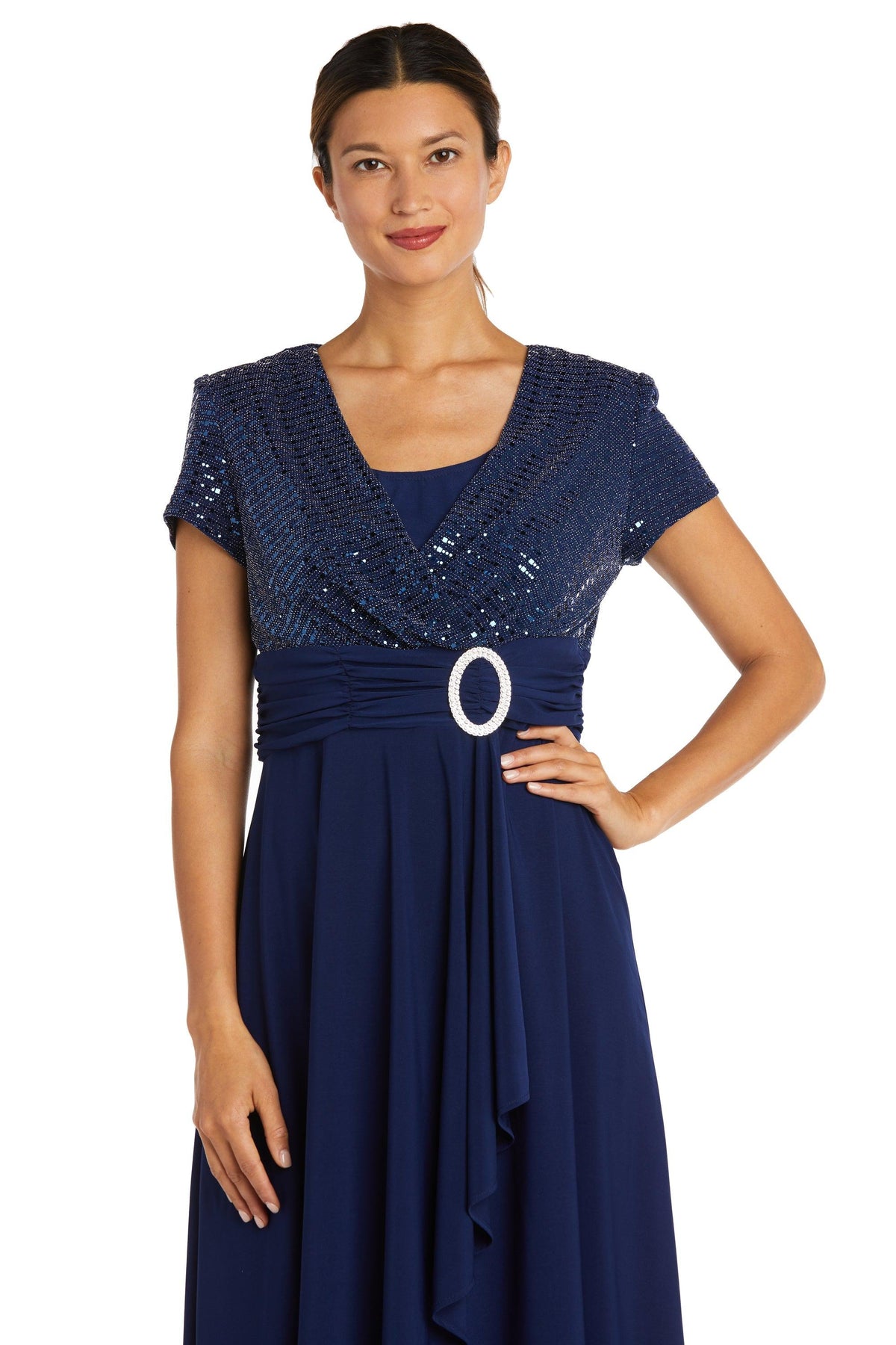 R&M Richards Mother of the Bride Short Dress 9119 - The Dress Outlet