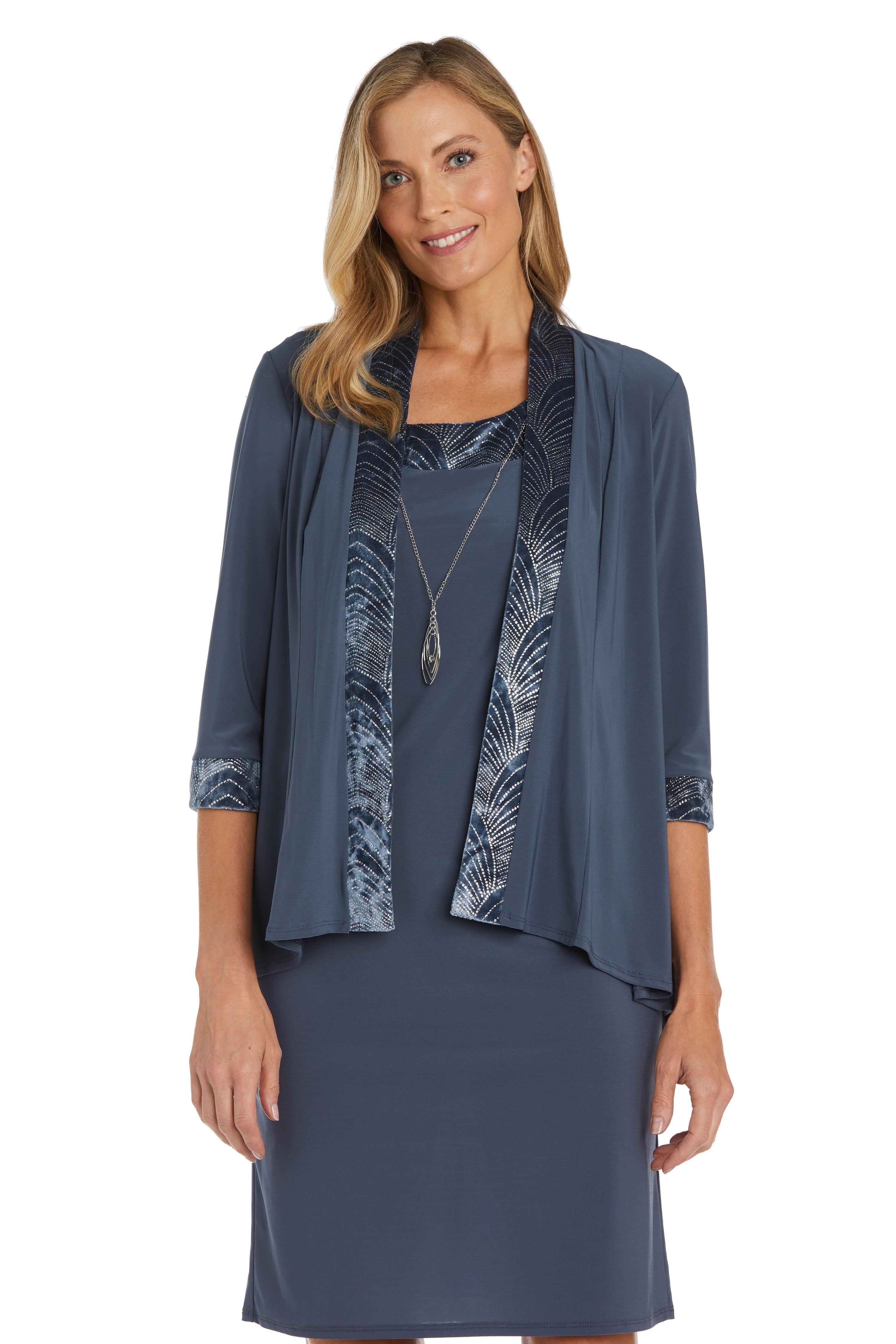 R&M Richards Mother of the Bride Short Dress 9205 - The Dress Outlet