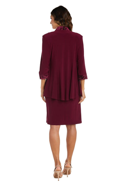 R&M Richards Mother of the Bride Short Dress 9205 - The Dress Outlet